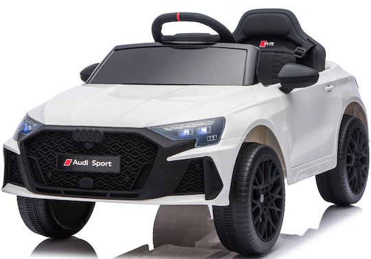 Audi RS3 Einsitzer mit Fernbedienung Lizensiert 12 Volt Weiß