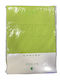 Carven Paris Bed Sheet for Single Bed 165x265cm Green