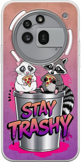 Stay Trashy Nothing Phone 3a Pro 5g Flexible TPU Transparent Silicone