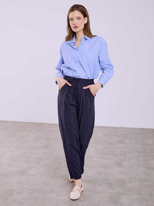 Celestino Women's Pantaloons Cotton Monochrome ...
