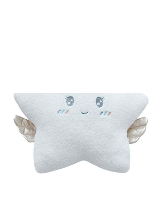 Malvys Kids Decorative White Pillow 45x40cm