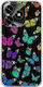 Colorful Butterflies Honor X5c Plus Flexible Tpu Διάφανη Σιλικόνη