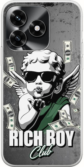 Rich Boy Club Honor X5c Plus TPU Flexibil Silicon Transparent