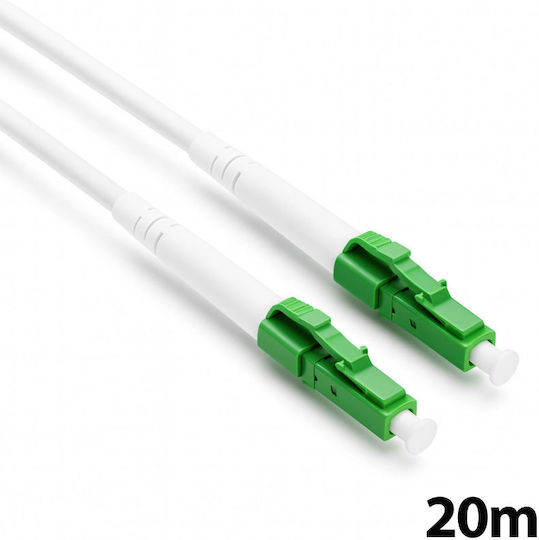 Anga St-op0117 Optical Fiber Cable Patch Cord LC APC LC APC 20m Single Mode OS2