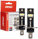 AMiO Lămpi Auto H3 Canbus LED 6000K Alb Rece 12V 60W 2 Bucăți