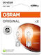 Osram Lămpi Auto W16W Halogen 12V 2 Bucăți