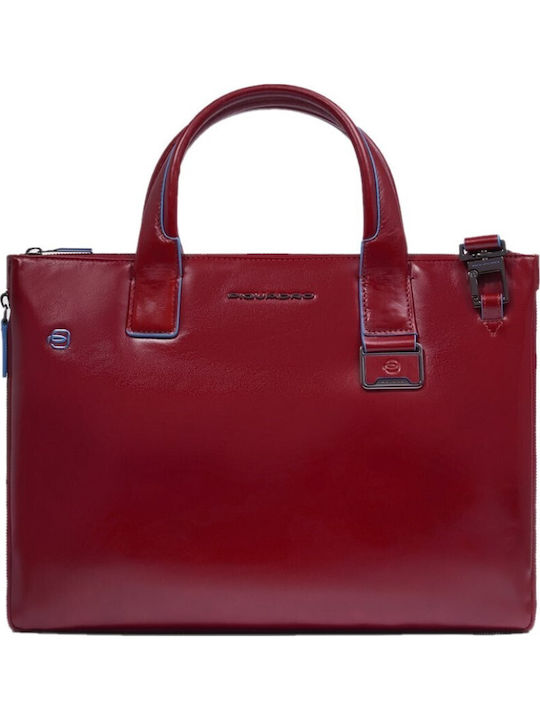 Piquadro Χαρτοφύλακας Laptop 14" Blue Square Red Piquadro Χαρτοφύλακας Laptop 14" Blue Square Red