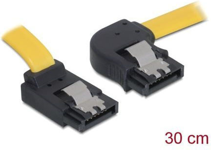 DeLock Sata 7-Pin SATA III - 7-Pin SATA III 30cm Κίτρινο 82523