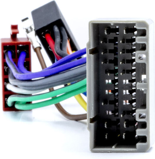 Einparts Iso Connector Chrysler 2001 Jeep 2002 Radio Without Wiring Modifications