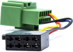 Einparts Adaptor Iso Volvo Radio 1998 Conector Audio Auto