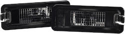 Einparts Светлини За Регистрационната Табела LED 12V Универсален Seat Altea / Exeo / Ibiza / Leon / Toledo Skoda Superb Volkswagen Eos / Golf / Lupo / Beetle / Passat / Passat CC / Phaeton / Polo / Scirocco Lexus SC Porsche Cayenne / Panamera 2 Бройки