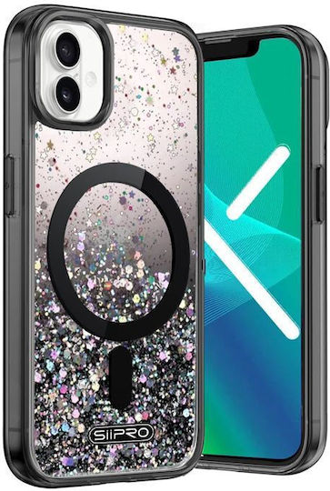 SiiPro Water Glitter Back Cover Διάφανο (iPhone 17)