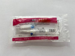 Plastic Needle Infusion Set Helpset Lock