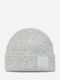 Archive Beanie Unisex Strickmütze in Grau