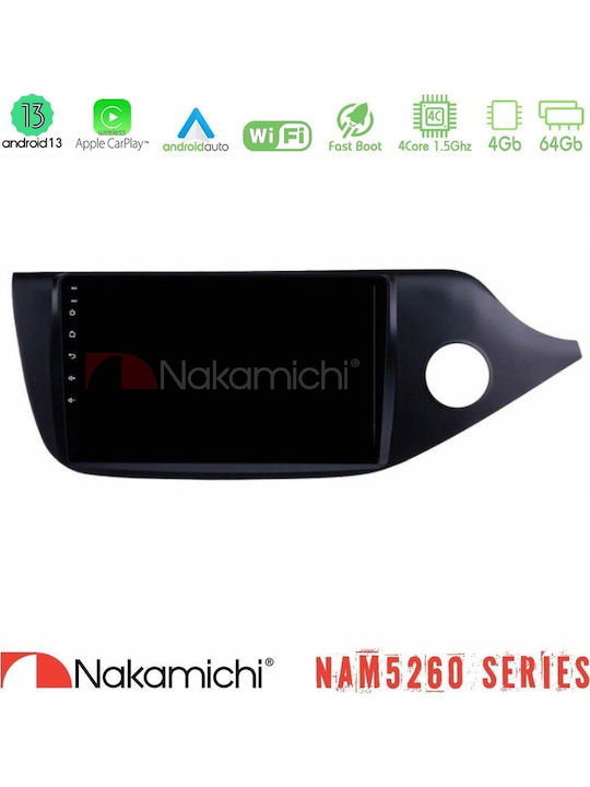 Nakamichi Car Audio System for Kia Ceed / ProCeed 2013-2017 Bluetooth USB AUX WiFi GPS Apple CarPlay Android Auto with 9" Touch Screen