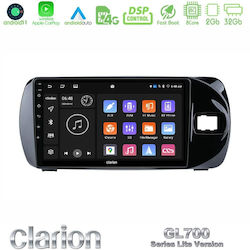 Clarion Ηχοσύστημα για Toyota Yaris / Vitz 2015-2020 με Bluetooth, USB & GPS