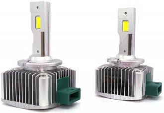 Lămpi Auto D3S LED 6000K Alb Rece 12V 70W 2 Bucăți
