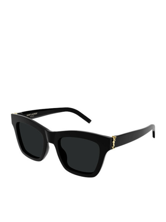 Ysl Unisex Sunglasses With Black Horn-Rimmed Fr...