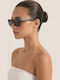 Luigi Unisex Sonnenbrillen mit Silbernem Rahmen und Silbernem Spiegelglas 4855911