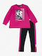 Детски Комплект Анцуг Pink/Black