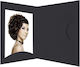 1x100 Dosare Portret Daiber Opti-line Până La 10x15 Cm Negre