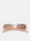 Luigi Unisex Sunglasses With Beige Frame And Beige Lens 4856902