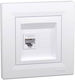 Rj45 Data Socket Cat6 Utp Schneider White Epg4700121
