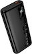 Hoco J158 Pro Power Bank 10000mAh 22.5W με 2 Θύ...