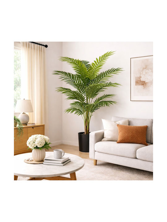 Artificial Areca Palm Plant Potted 190cm 80689