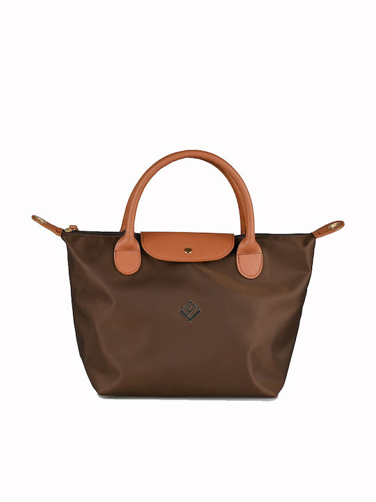 Leather Women's Handbag Brown