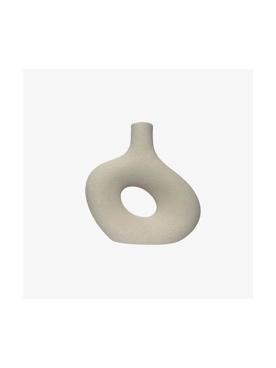 Phos & Gaia Decorative Ceramic Vase Luma Beige