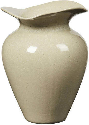 Broste Copenhagen Vază Ceramică Bej Y22.5cm