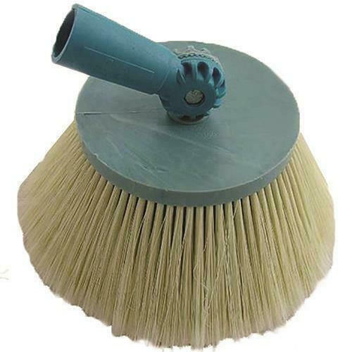Washing Brush Bodywork 20cm Round White Bristle 9cm