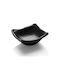 Yuk Square Melamine Black Serving Bowl