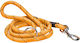 Inny Dog Leash 150 Cm Adjustable Collar 45cm Made Durable Roperesistant Yellow