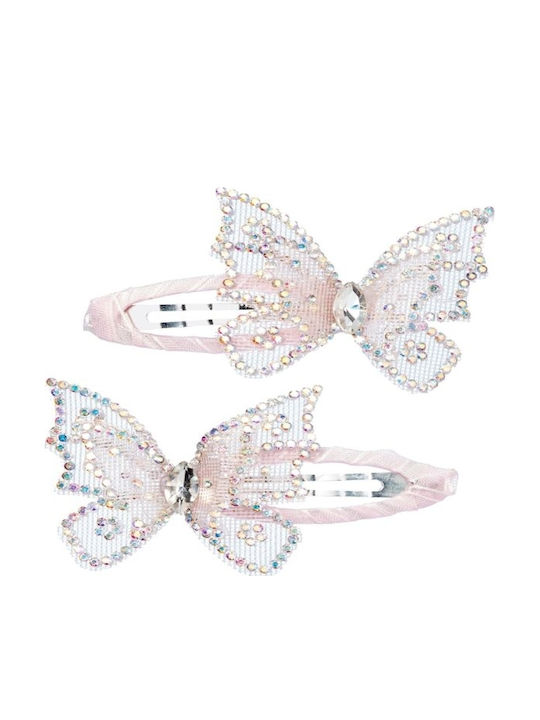 Souza For Kids Set Kids Hair Clips with Bobby Pins Animal in Pink Colour 2 Pieces Souza For Kids Set Kids Hair Clips with Bobby Pins Animal in Pink Colour 2 Pieces