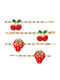 Souza For Kids Kids Hair Clip Fruit in Red Colour