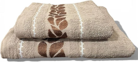 SpitiBazaar Facecloth Mocha 2 Pieces Weight 400gsm