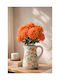 Orange Dahlia Flower Petal 20x15x67cm Monochrome Kaeming