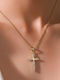 Papadopoulos Gold Damen Kreuz Ohne Kette K14.2115