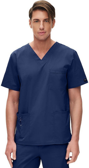 Cherokee Unisex Ιατρική Μπλούζα Navy Μπλε