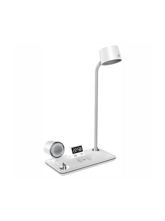 Spot Light LED Настолна Лампа за Бюро Bluetooth в Бял Цвят