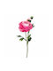 Koart Rosa Φούξια Τεχνητό Λουλούδι Real Touch 45 Εκ 1τμχ