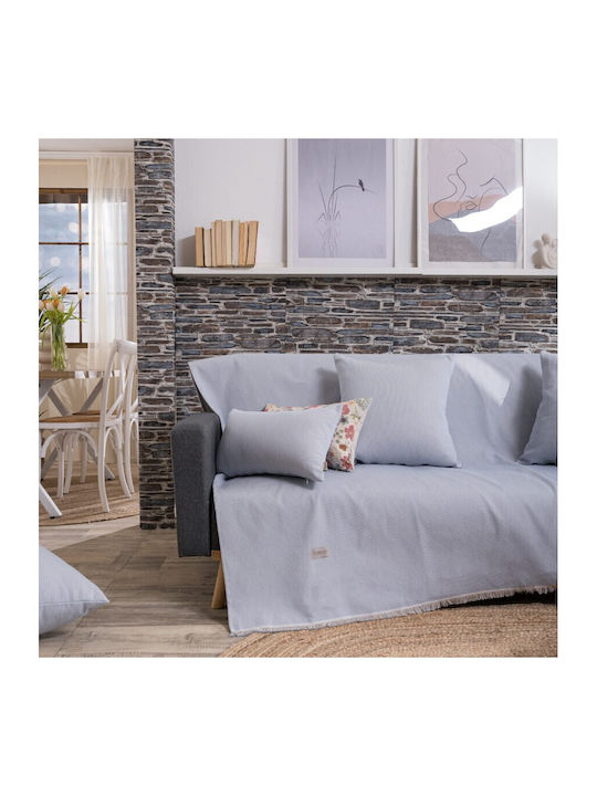 Teoran Bari Viersitzer-Sofa Überwurf Chenille 1...