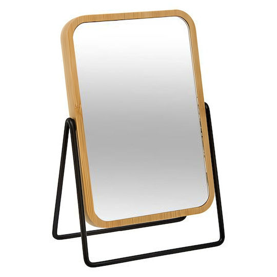 5Five Καθρέπτης Μακιγιάζ Επιτραπέζιος Bamboo 17.5x6cm Μαύρος