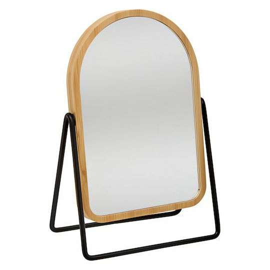 5Five Καθρέπτης Μακιγιάζ Επιτραπέζιος Bamboo 17.5x6cm Μαύρος