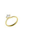 Kontopoulos Single Stone Ring From 18K Gold With Diamond
