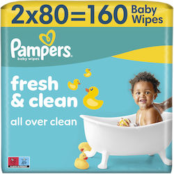Pampers Fresh Clean 160 Stück Pampers Fresh Clean 160 Stück