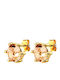Dyrberg/Kern Earrings Made of Gold Plated Steel with Stones