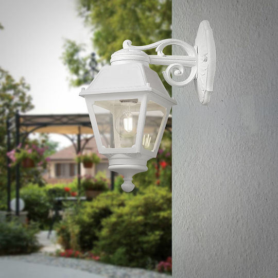 Eurolamp Iluminat Exterior Montat Pe Perete Lampion E27 IP55 22.5x43x43cm